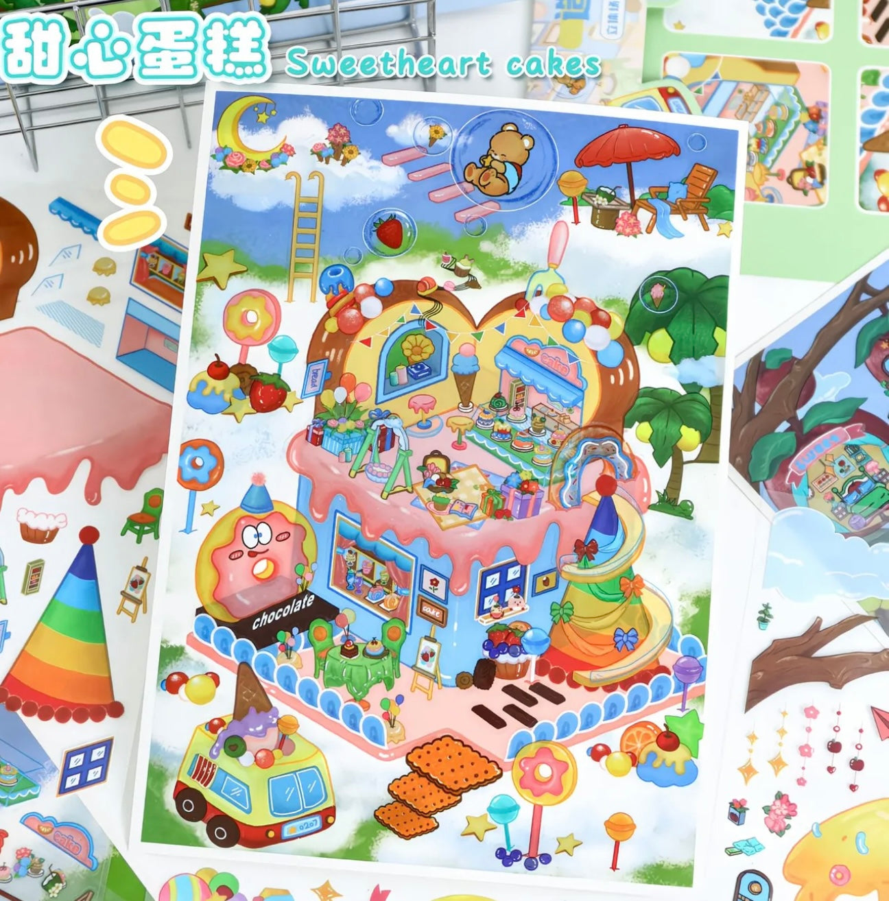 3D Miniature Stickers
